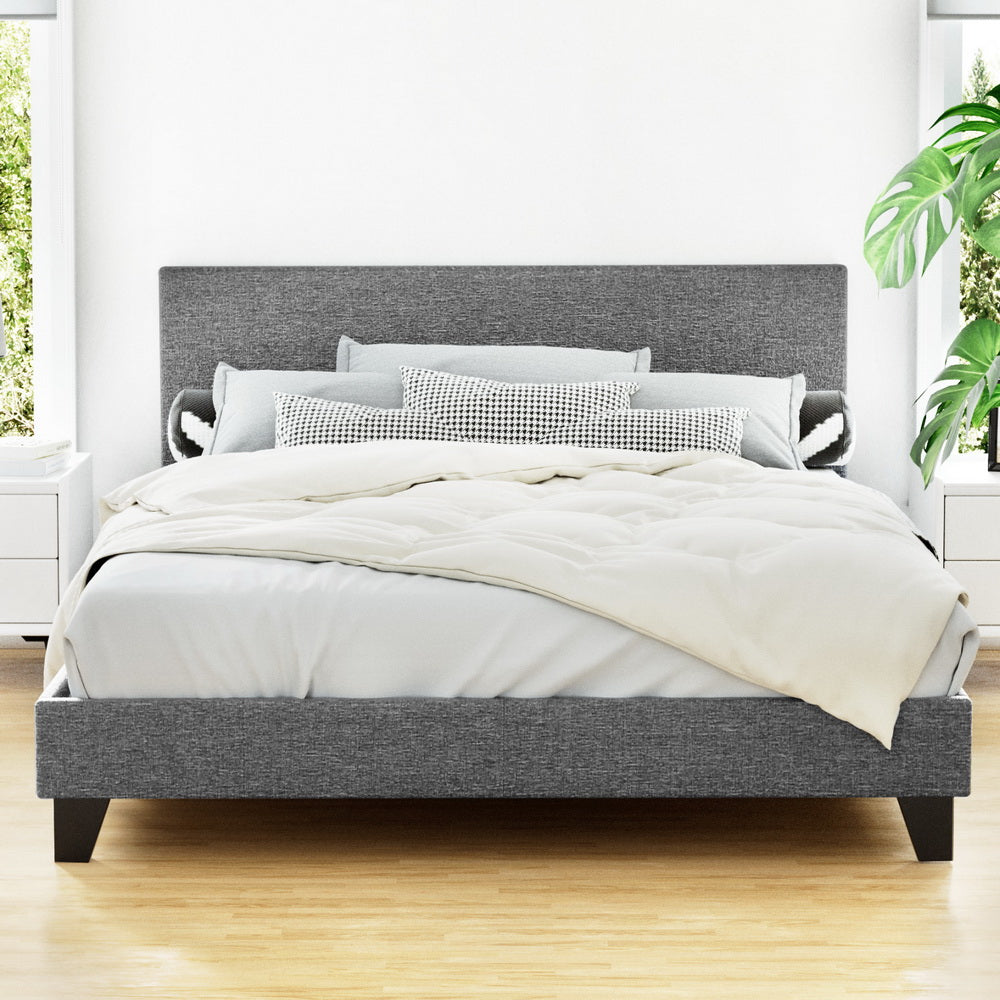 Orla Queen Bed Frame – Grey – Casa La Vie