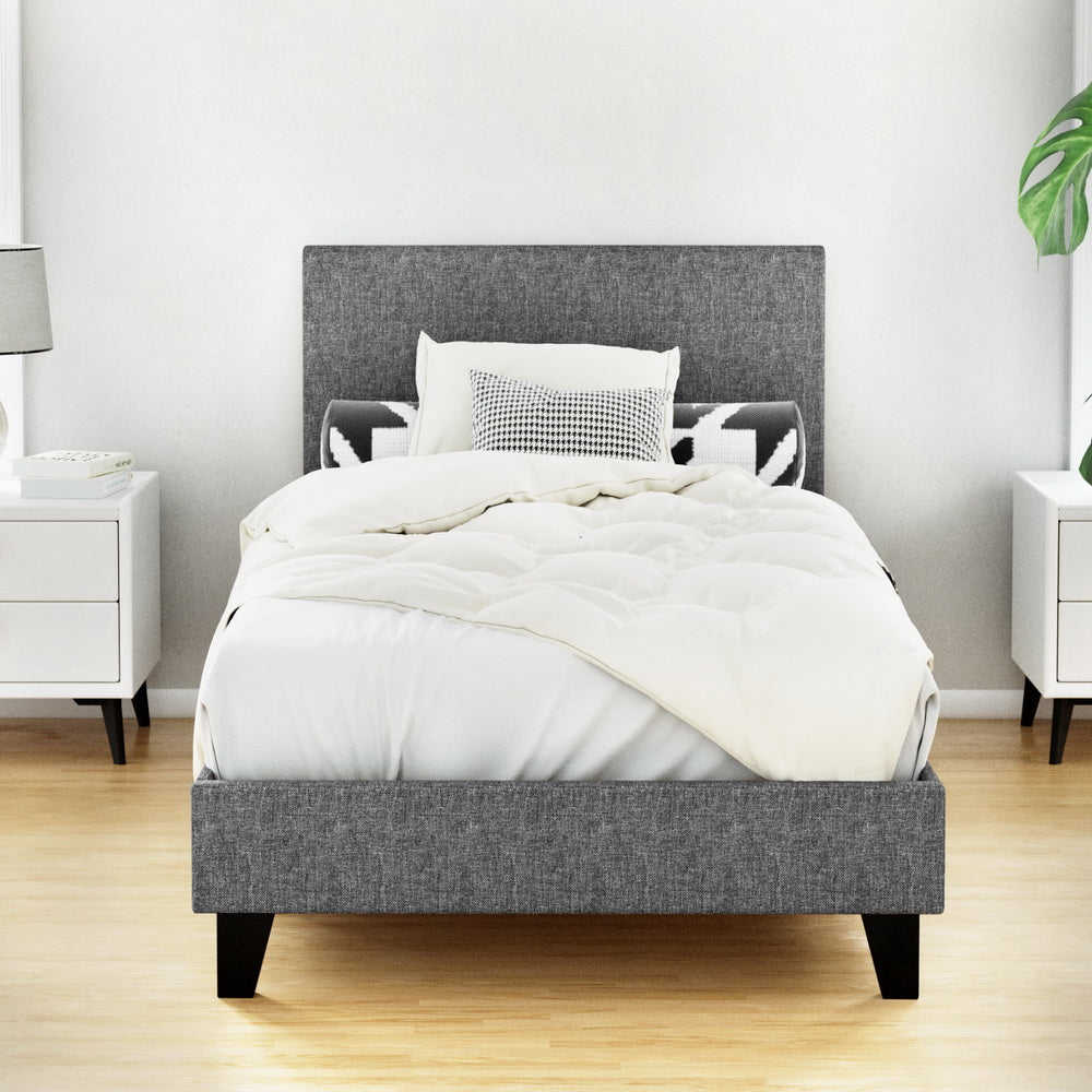 Orla Single Bed Frame – Grey – Casa La Vie